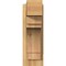 Ekena Millwork Merced Block Rough Sawn Outlooker, Western Red Cedar, 6"W x 14"D x 18"H OUT06X14X18MRC05RWR - alternate 4